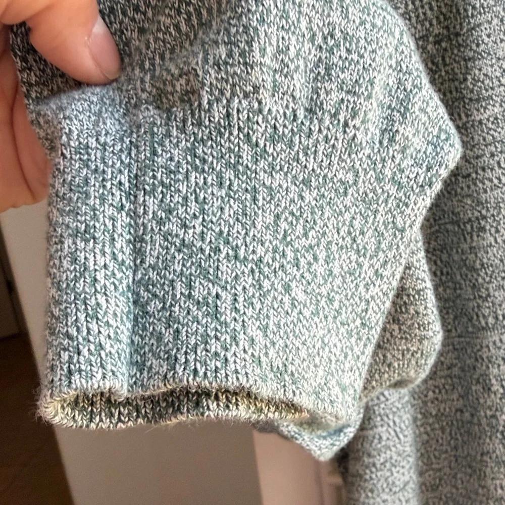 H&M Men's Heathered Sage Crewneck Sweater